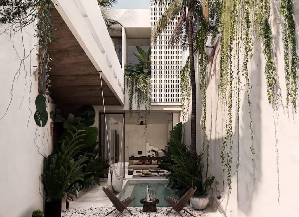 MODERN LUXURY DESIGN 2 BEDROOM VILLA  FOR SALE LEASEHOLD IN ULUWATU BE-1121 